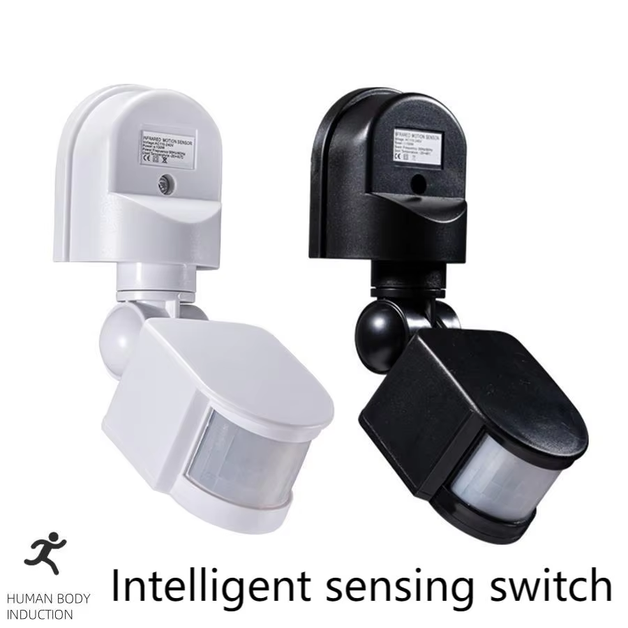 Outdoor Lighting Timer Switch - 110-240V PIR Sensore di movimento 12V
