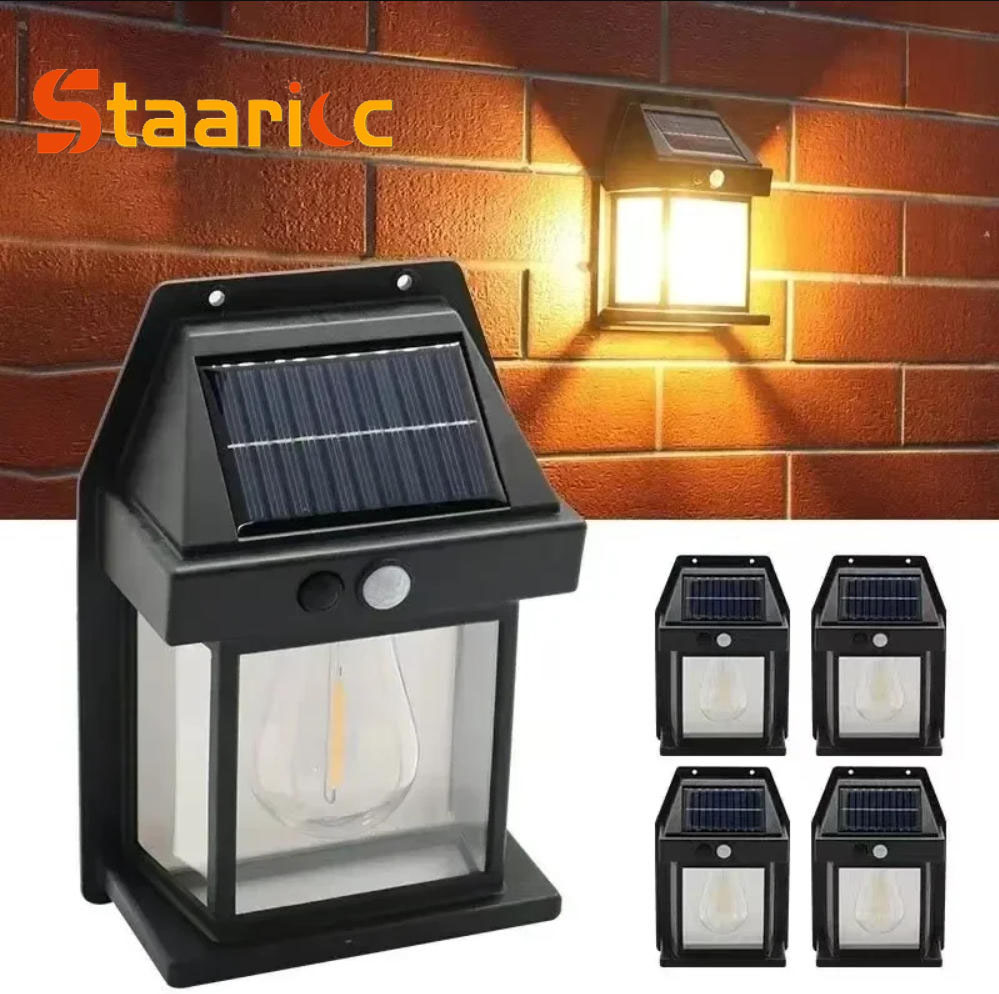 Outdoor Lighting For Backyard - Lampada Solare da Parete per Esterni