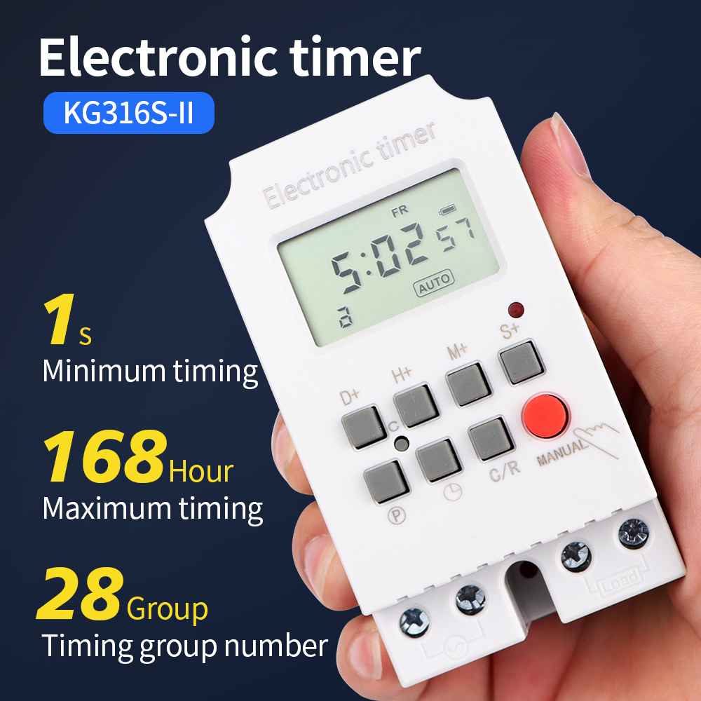 Outdoor Lighting Timer Switch - KG316S 220VAC 25A interruttore Timer digitale
