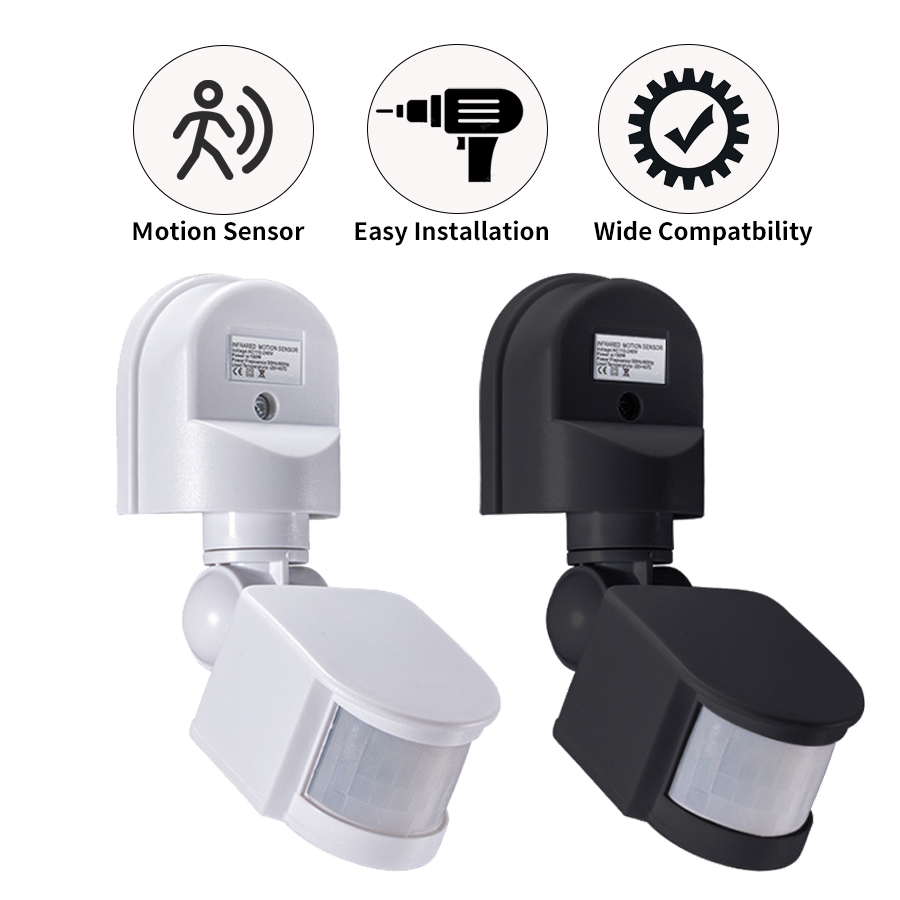 Outdoor Lighting Timer Switch - Sensore di movimento PIR 220V 110V