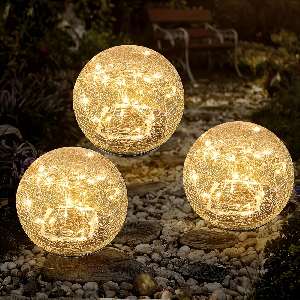 Luci Solari a Sfera in Vetro E - Outdoor Lighting Globes recensione e prezzo