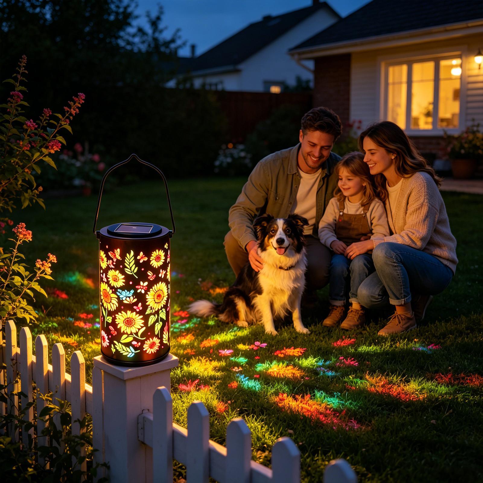 Lanterna Solare a Forma di Gir - Outdoor Lighting Patio recensione e prezzo