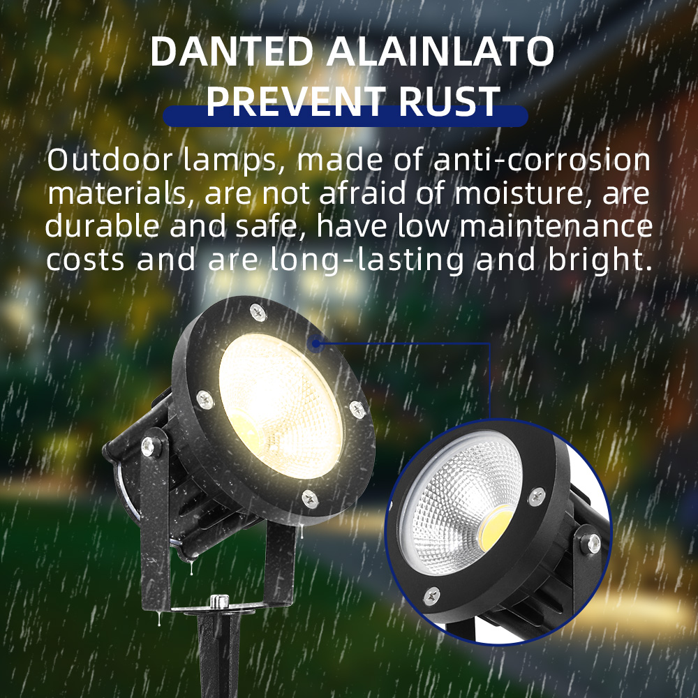 Faretto LED GU10 per Giardino, - Outdoor Lighting For Backyard recensione e prezzo