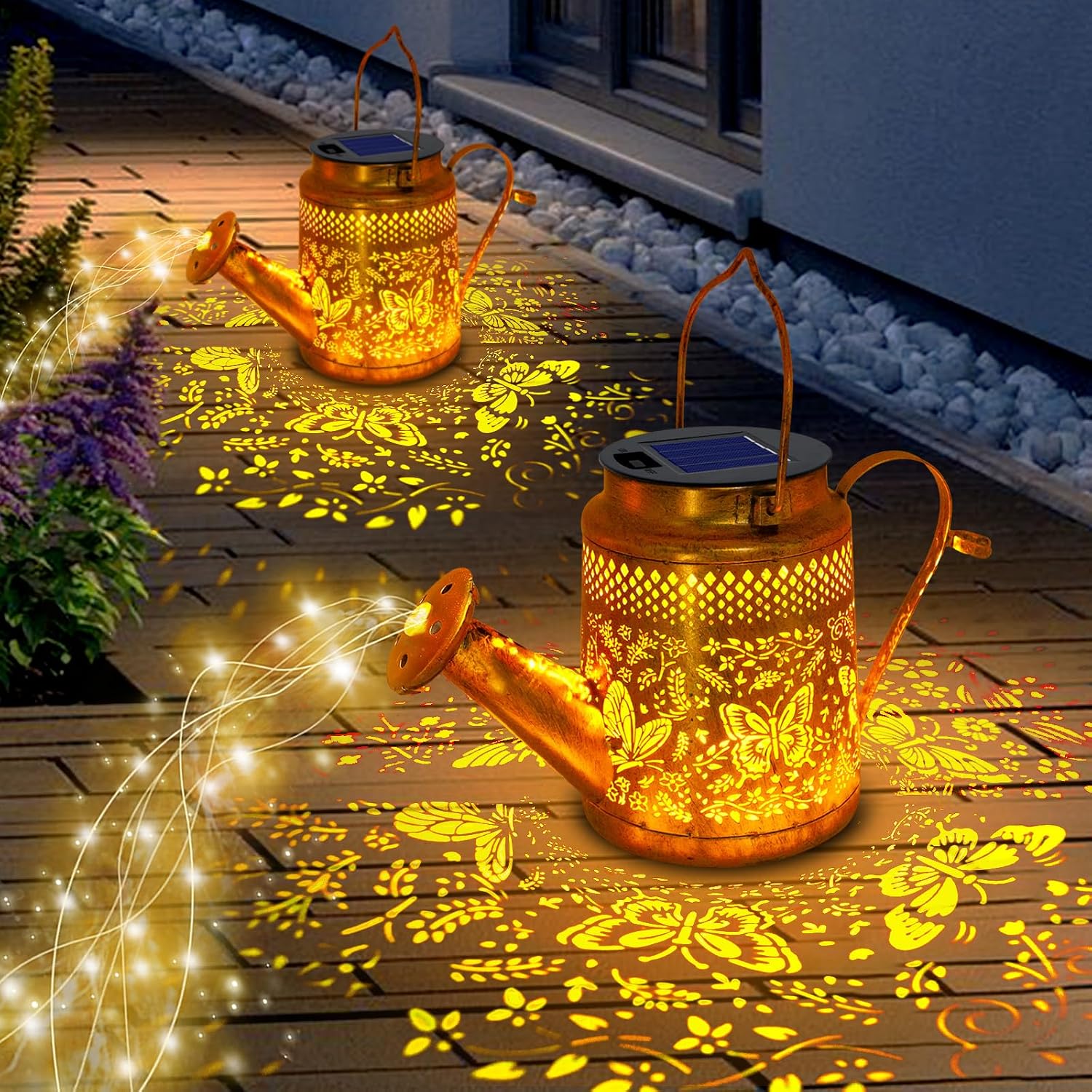 Confezione da 2 Grandi Luci So - Outdoor Lighting For Backyard recensione e prezzo