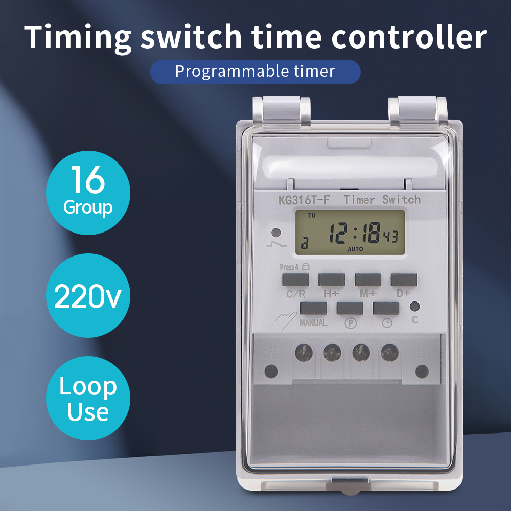 Interruttore timer digitale 22 - Outdoor Lighting Timer Switch recensione e prezzo