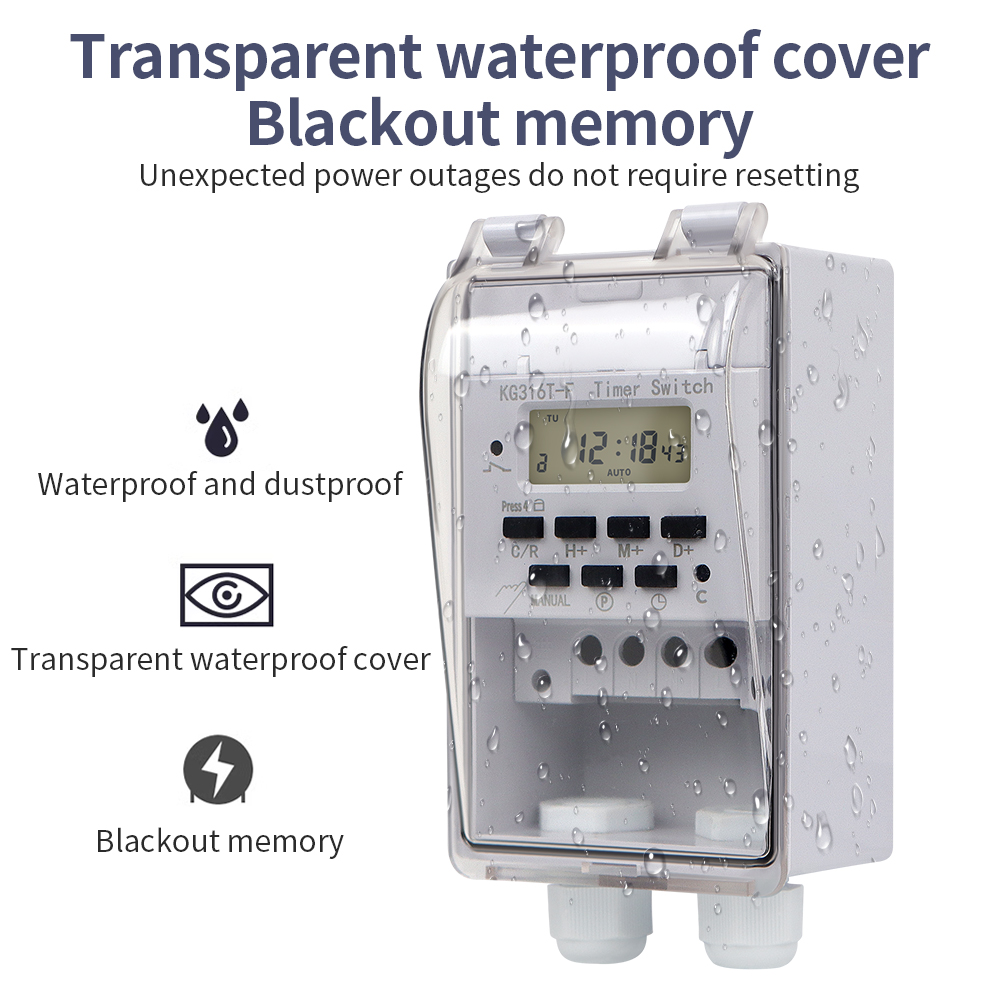 Interruttore timer digitale 22 - Outdoor Lighting Timer Switch recensione e prezzo