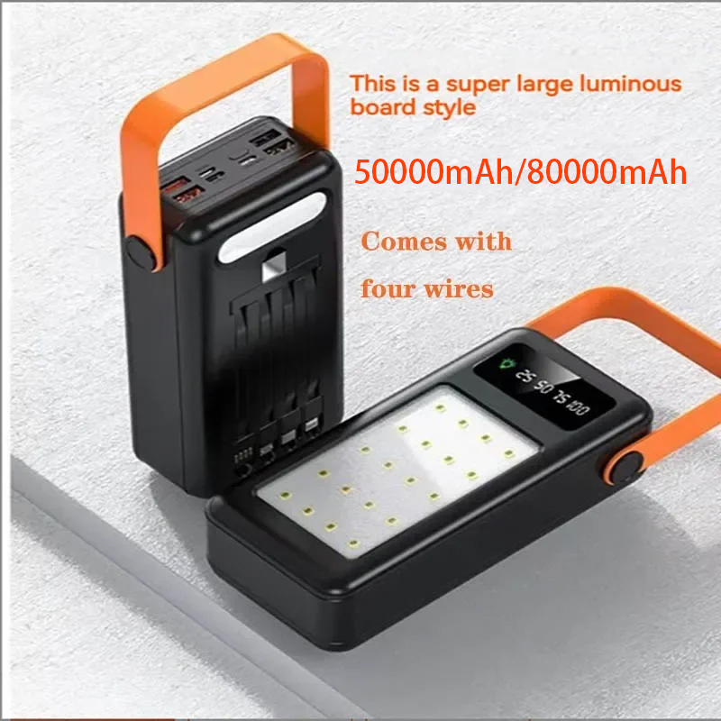 Power Bank Portatile 50000mAh  - Outdoor Lighting Cable recensione e prezzo