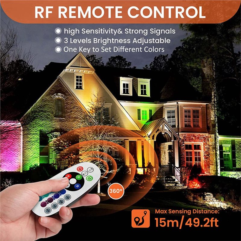 A01F-Outdoor 12V RGBW nella lu - Outdoor Lighting Low Voltage recensione e prezzo