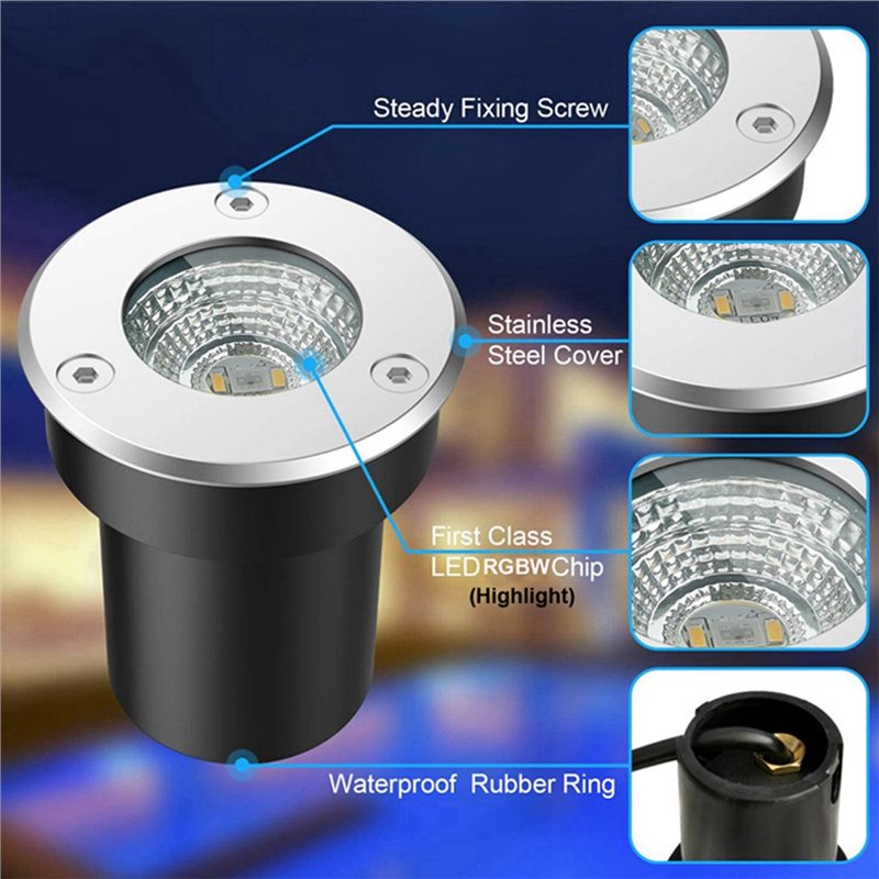 A01F-Outdoor 12V RGBW nella lu - Outdoor Lighting Low Voltage recensione e prezzo