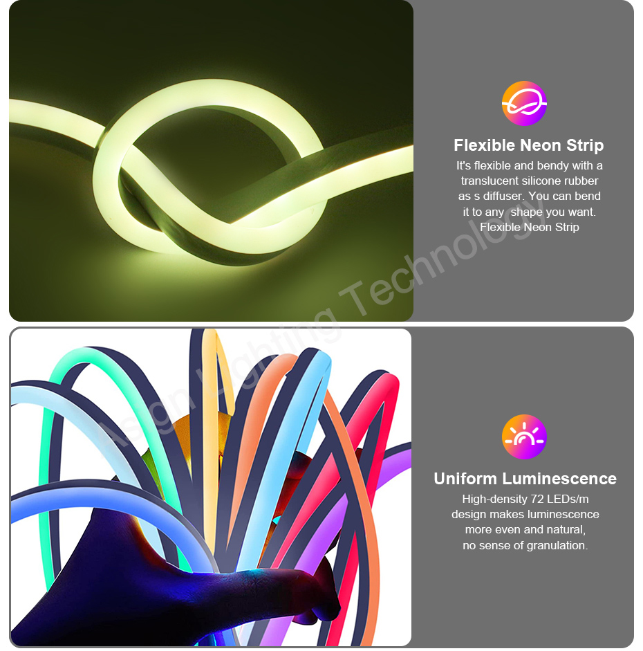 Striscia LED Neon RGB 220V con - Outdoor Lighting Timer Switch recensione e prezzo