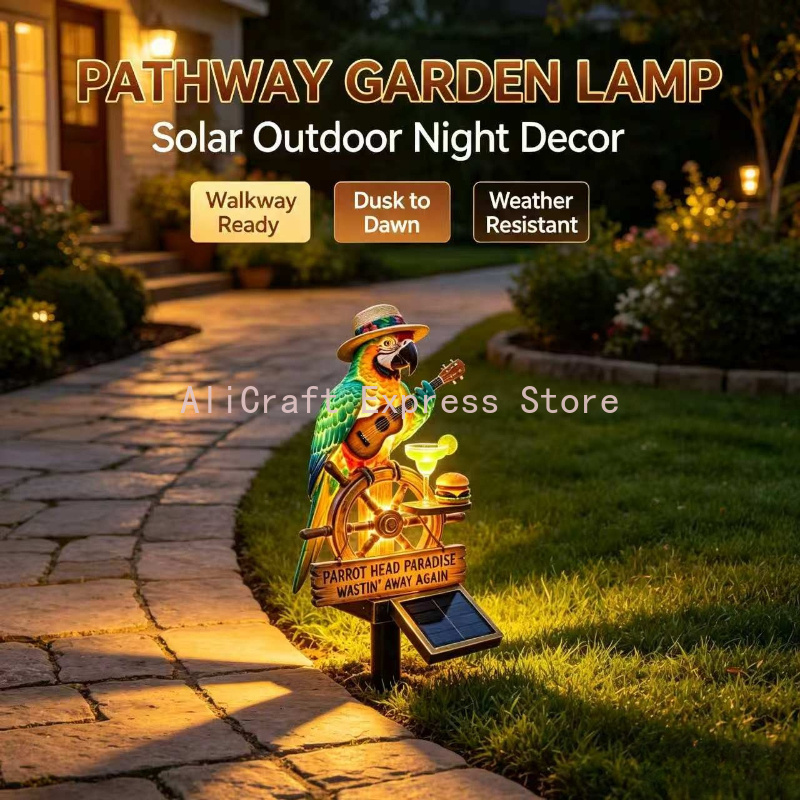 Lampada da Giardino a Energia  - Wired Pathway Light recensione e prezzo