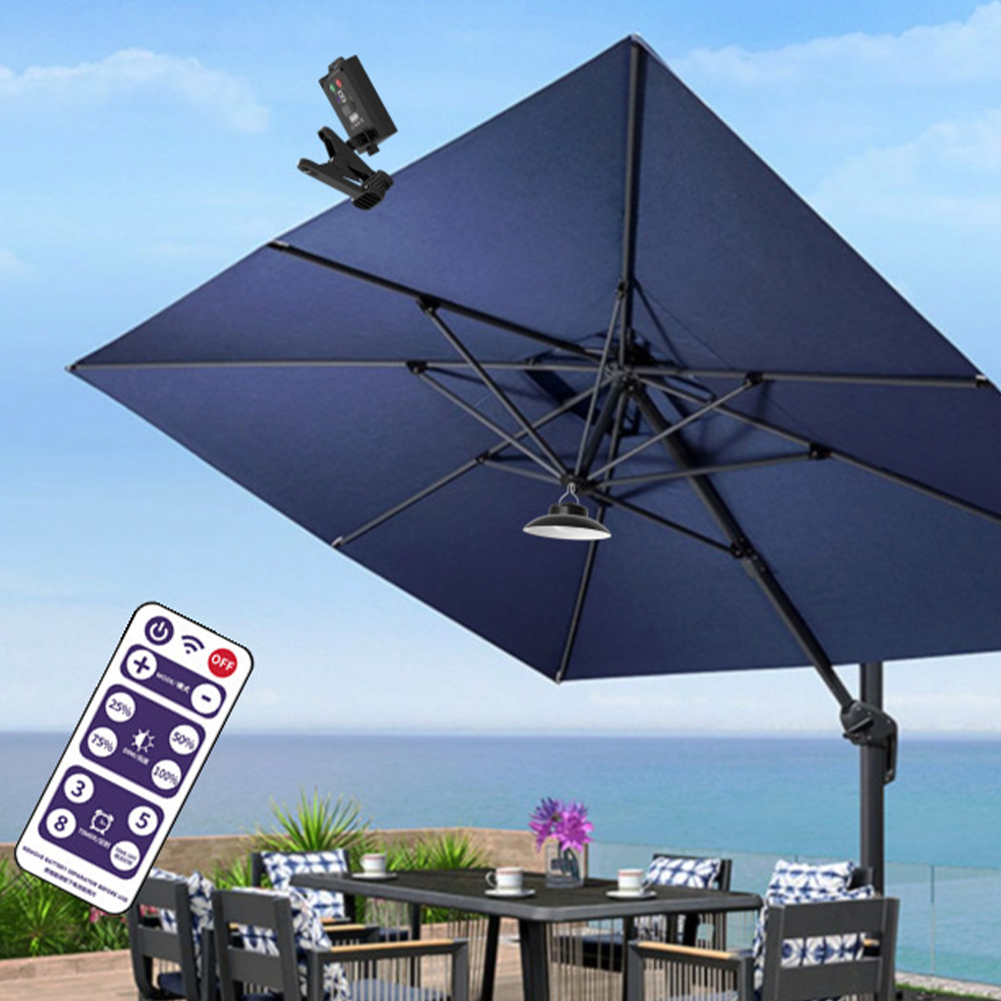 Luce solare per ombrellone da  - Umbrella Led Clip recensione e prezzo
