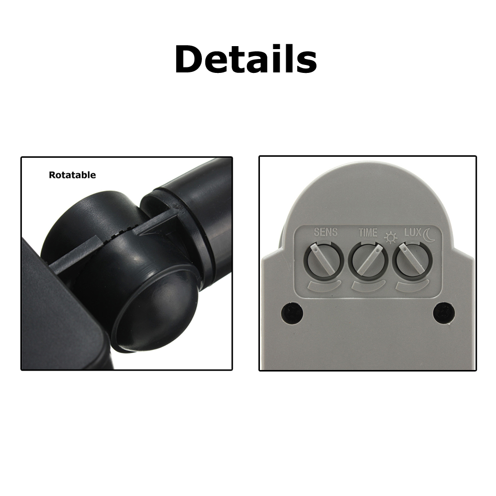 Sensore di movimento 220V 12V  - Outdoor Lighting Timer Switch recensione e prezzo