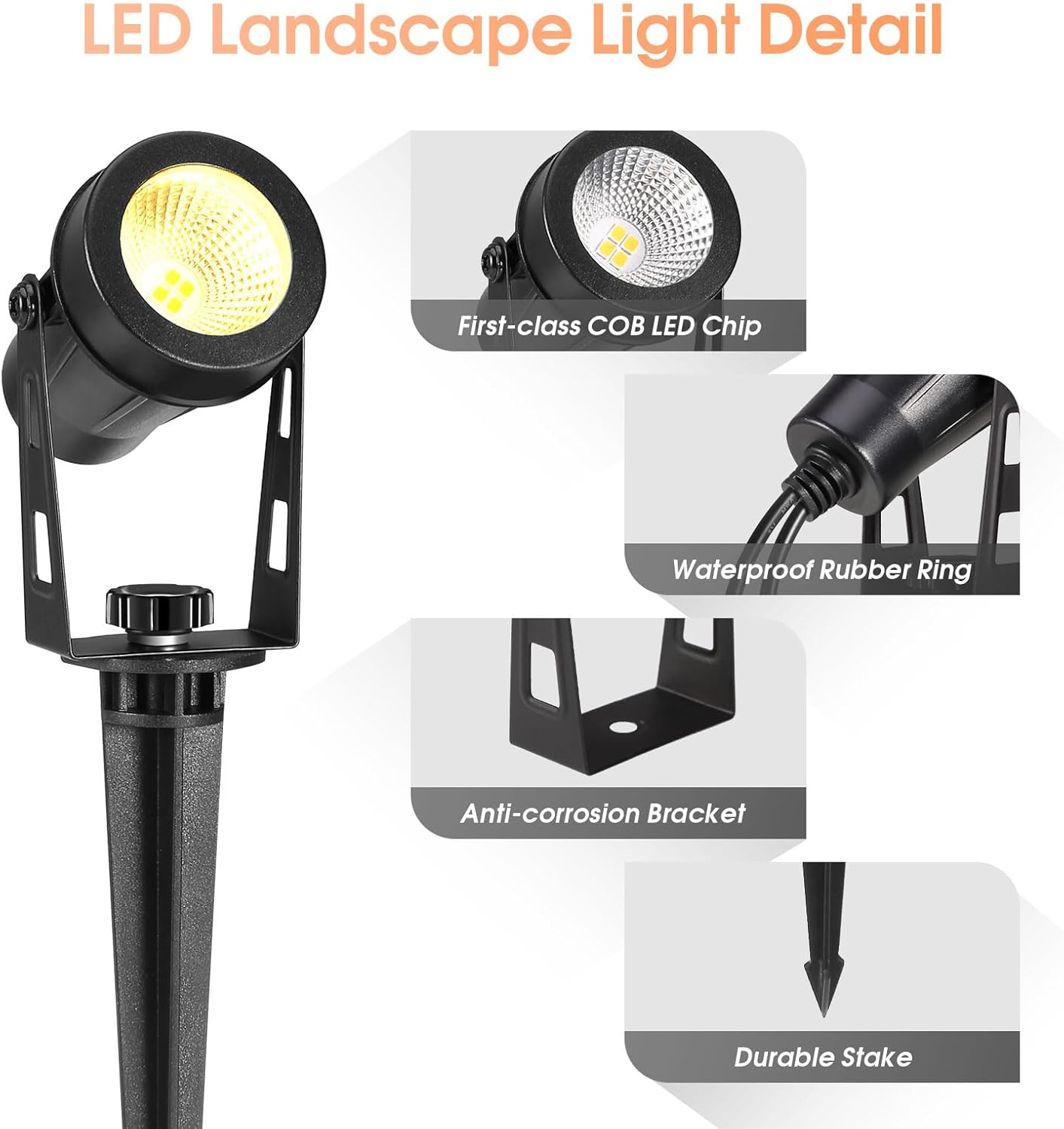 Confezione da 6 luci paesaggis - Outdoor Lighting Low Voltage recensione e prezzo