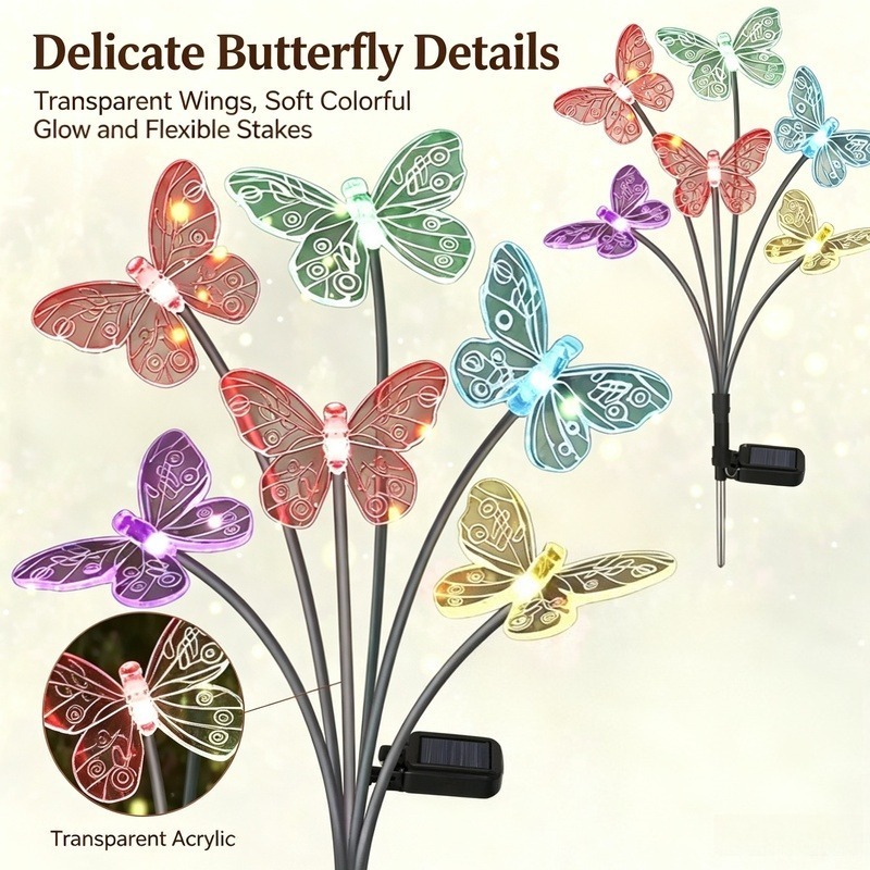 Luci a Farfalla Alimentate a E - Outdoor Lighting Patio recensione e prezzo