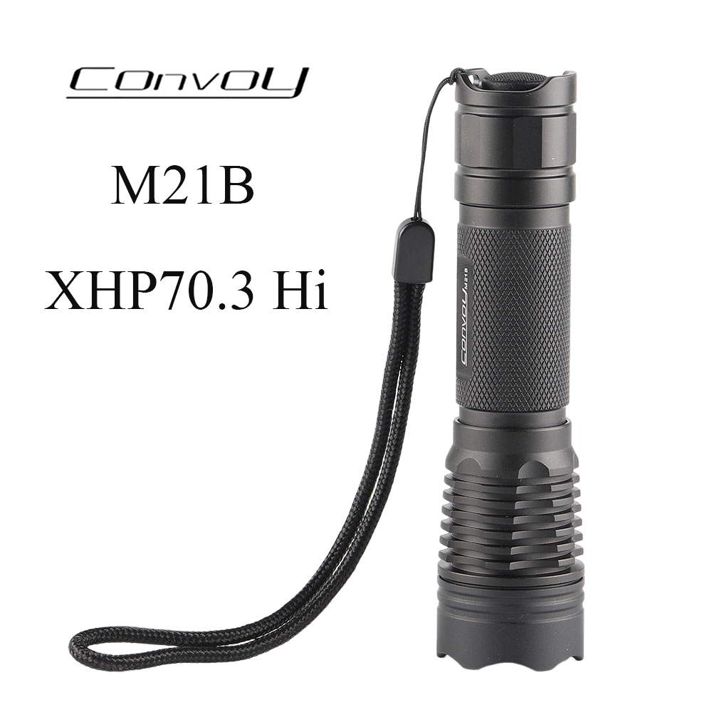 Torcia Convoy M21B con XHP70.3 - Outdoor Lighting Not Working recensione e prezzo