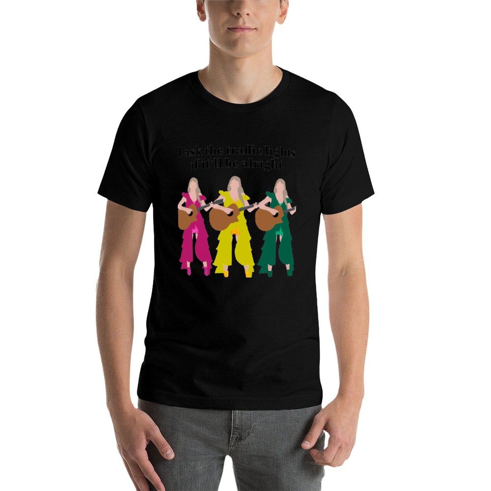 T-shirt con stampa semafori, T - Outdoor Lighting Not Working recensione e prezzo