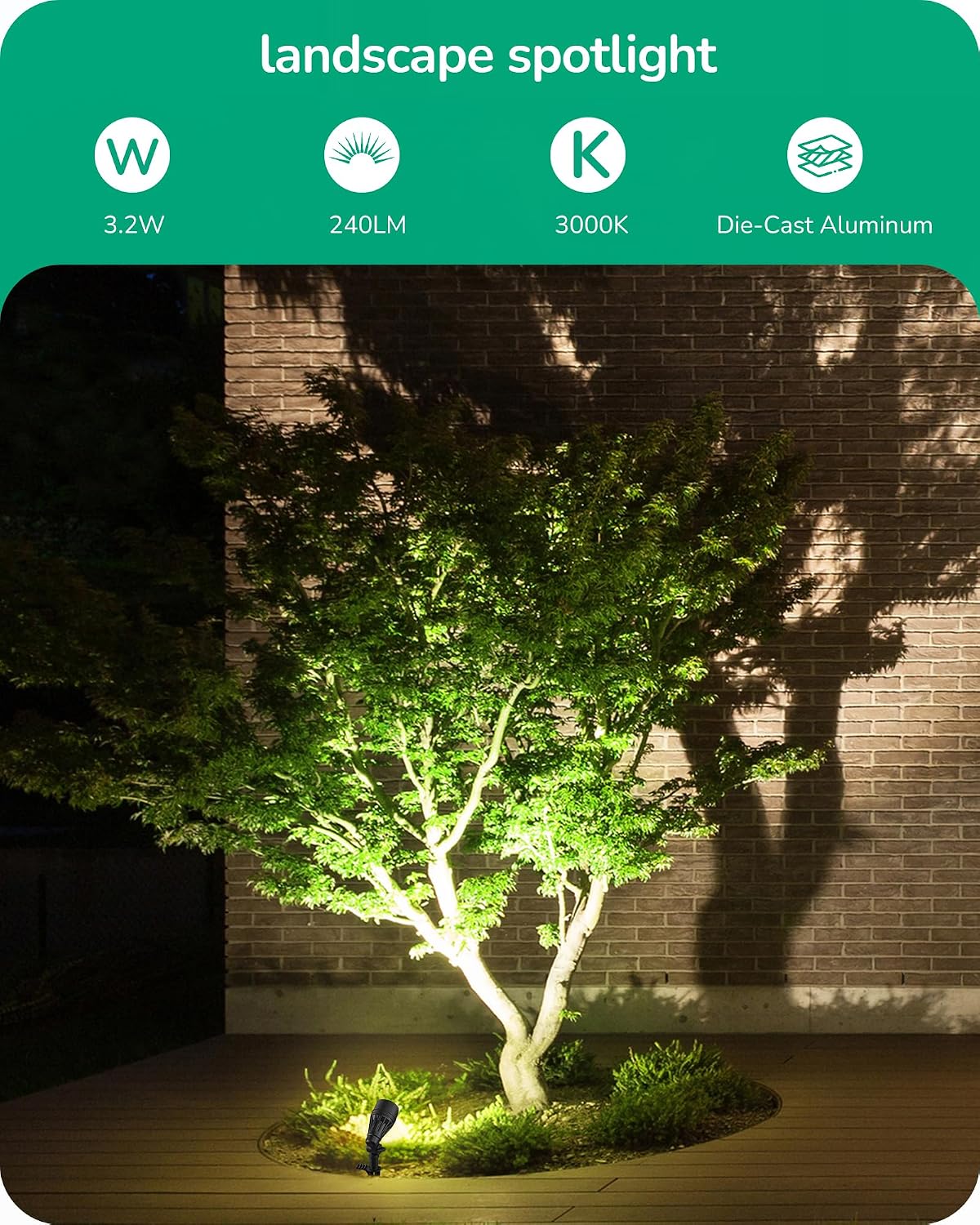 Faretto a Bassa Tensione con A - Outdoor Lighting Low Voltage recensione e prezzo
