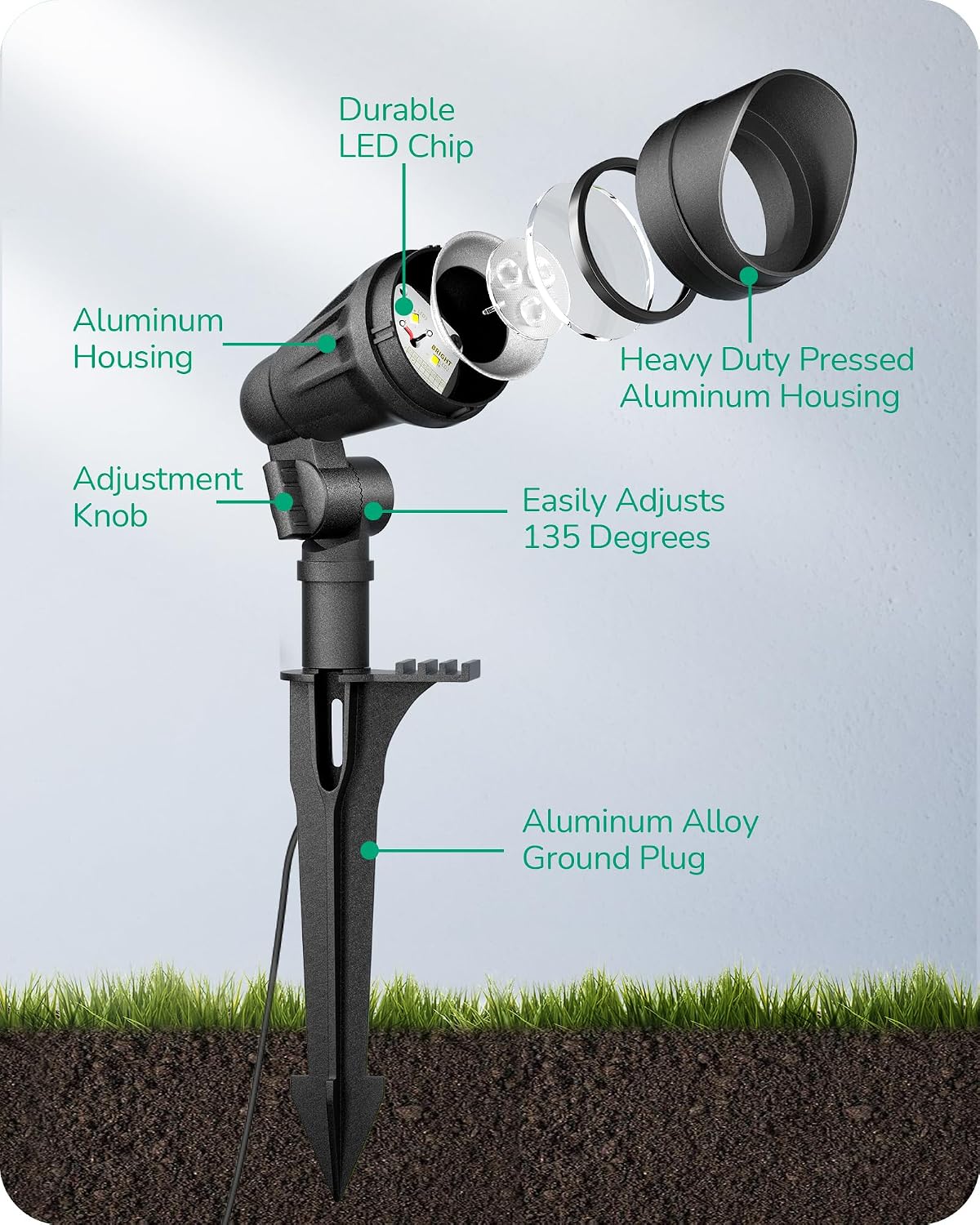 Faretto a Bassa Tensione con A - Outdoor Lighting Low Voltage recensione e prezzo