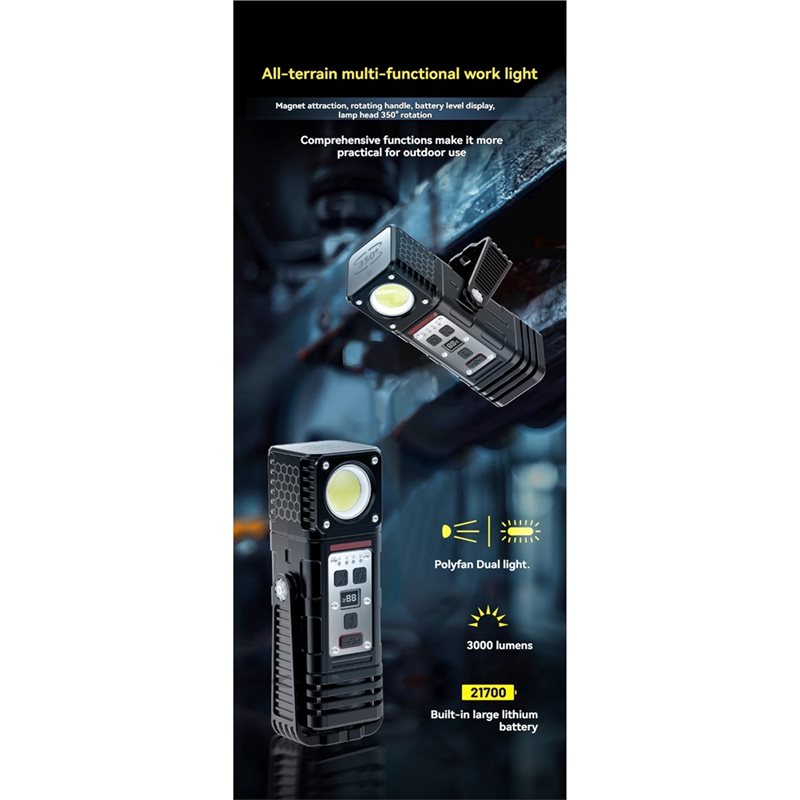 Torcia da lavoro a LED magneti - Outdoor Lighting Not Working recensione e prezzo