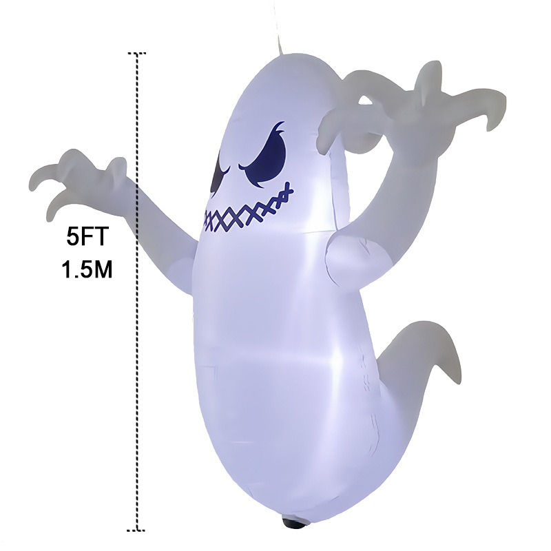 Fantasma Gonfiabile di Hallowe - Outdoor Lighting For Backyard recensione e prezzo