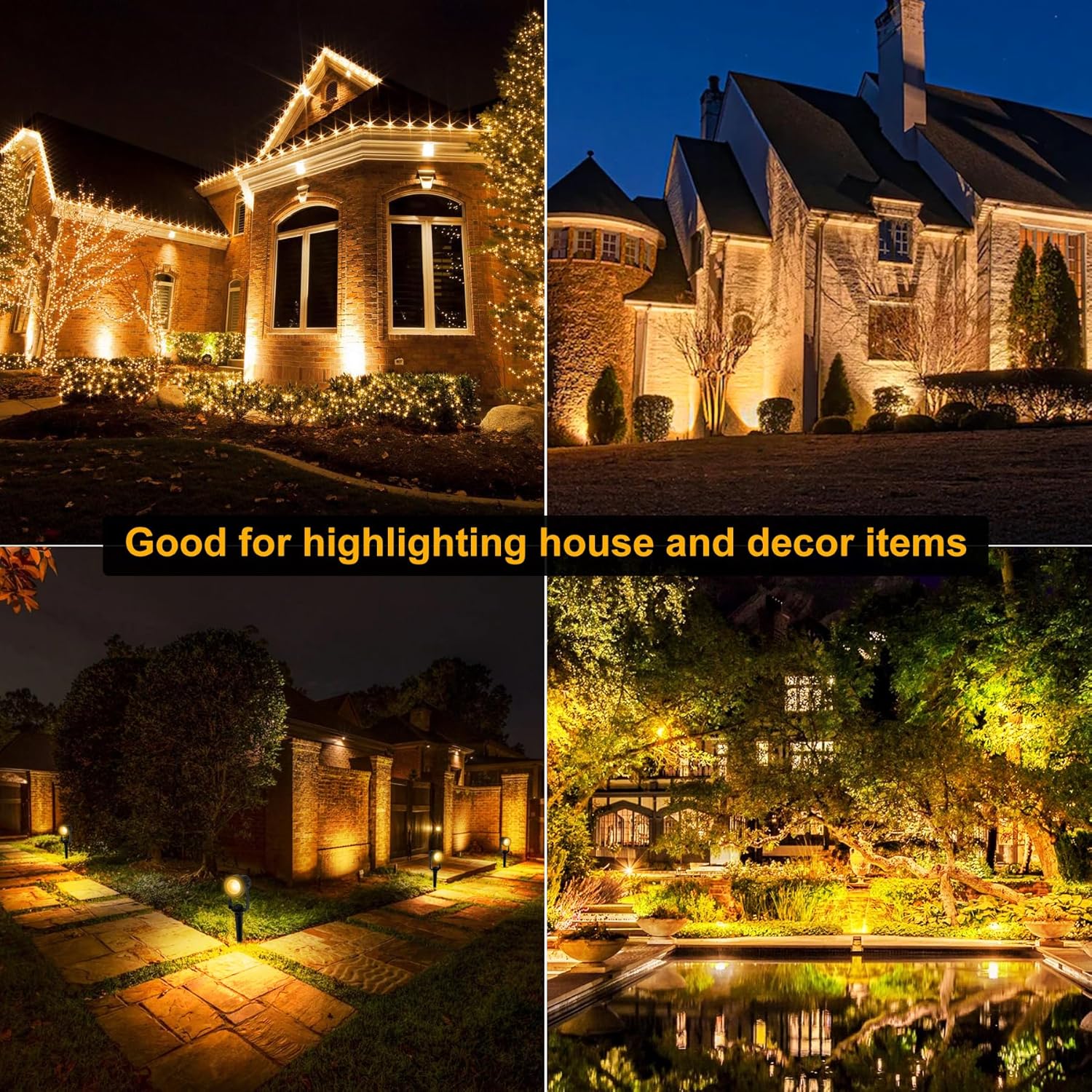 4/6/8 LED 3000K Faretto da est - Outdoor Lighting Low Voltage recensione e prezzo