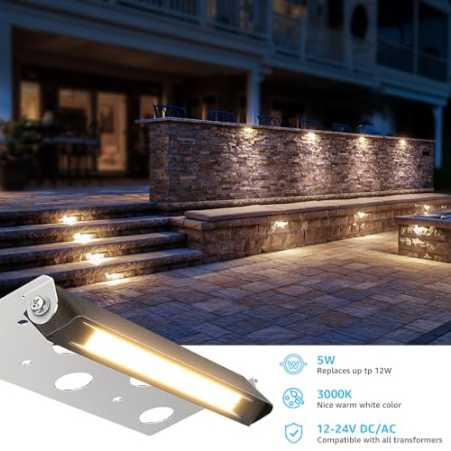Luci LED da 7 Pollici per Muri - Outdoor Lighting Low Voltage recensione e prezzo