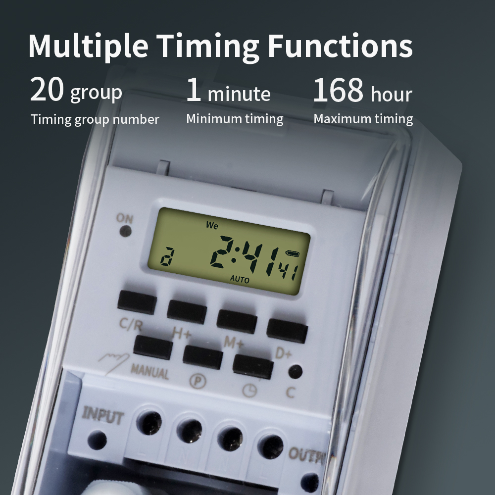 Interruttore timer TNCE 30A, r - Outdoor Lighting Timer Switch recensione e prezzo