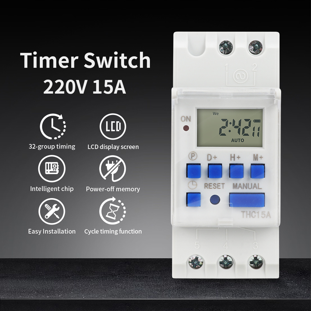 TNCE 220V Interruttore timer T - Outdoor Lighting Timer Switch recensione e prezzo