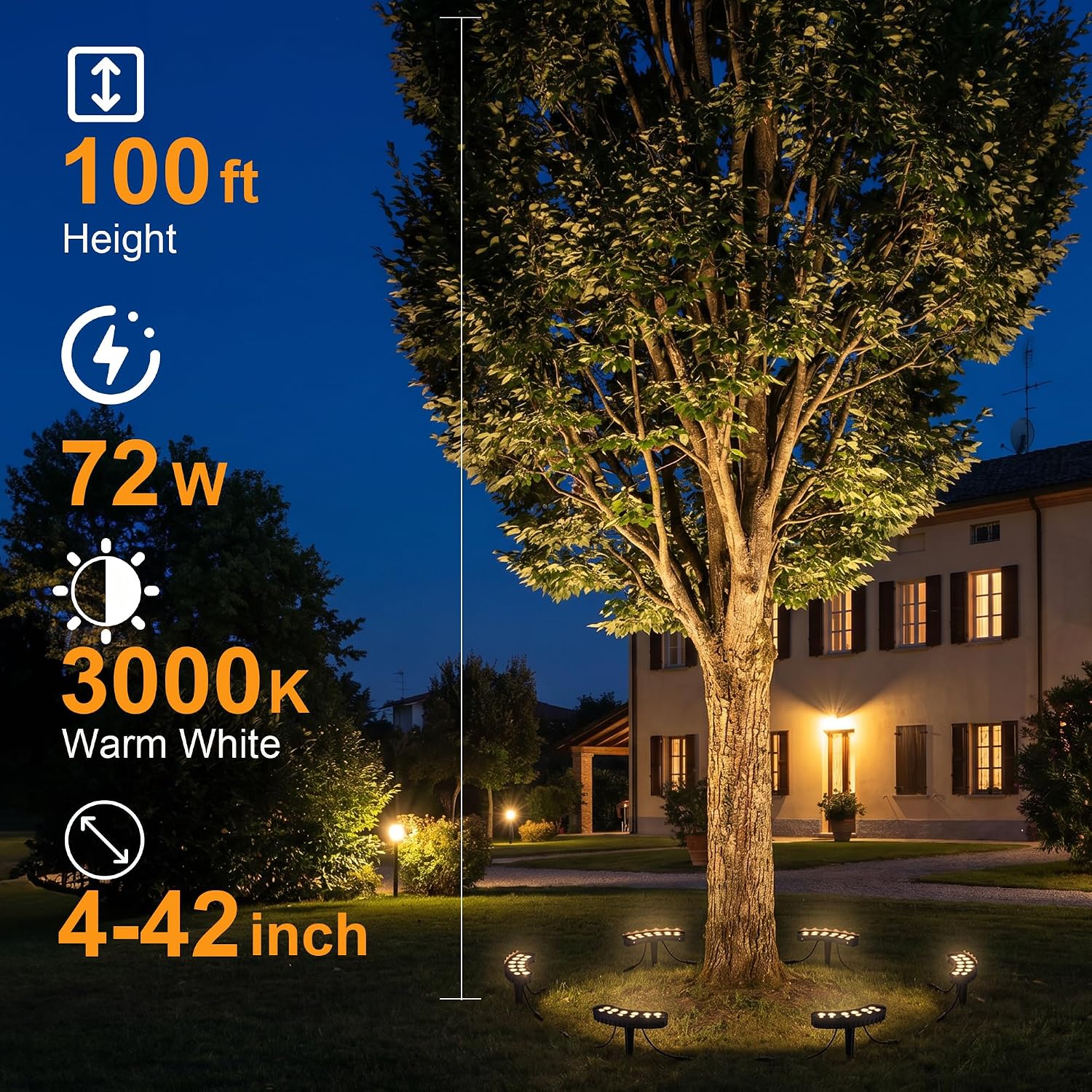 Luci ad Anello per Alberi da E - Outdoor Lighting Low Voltage recensione e prezzo
