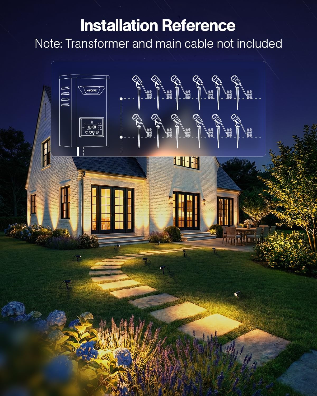 Confezione da 12 Faretti LED a - Outdoor Lighting Low Voltage recensione e prezzo