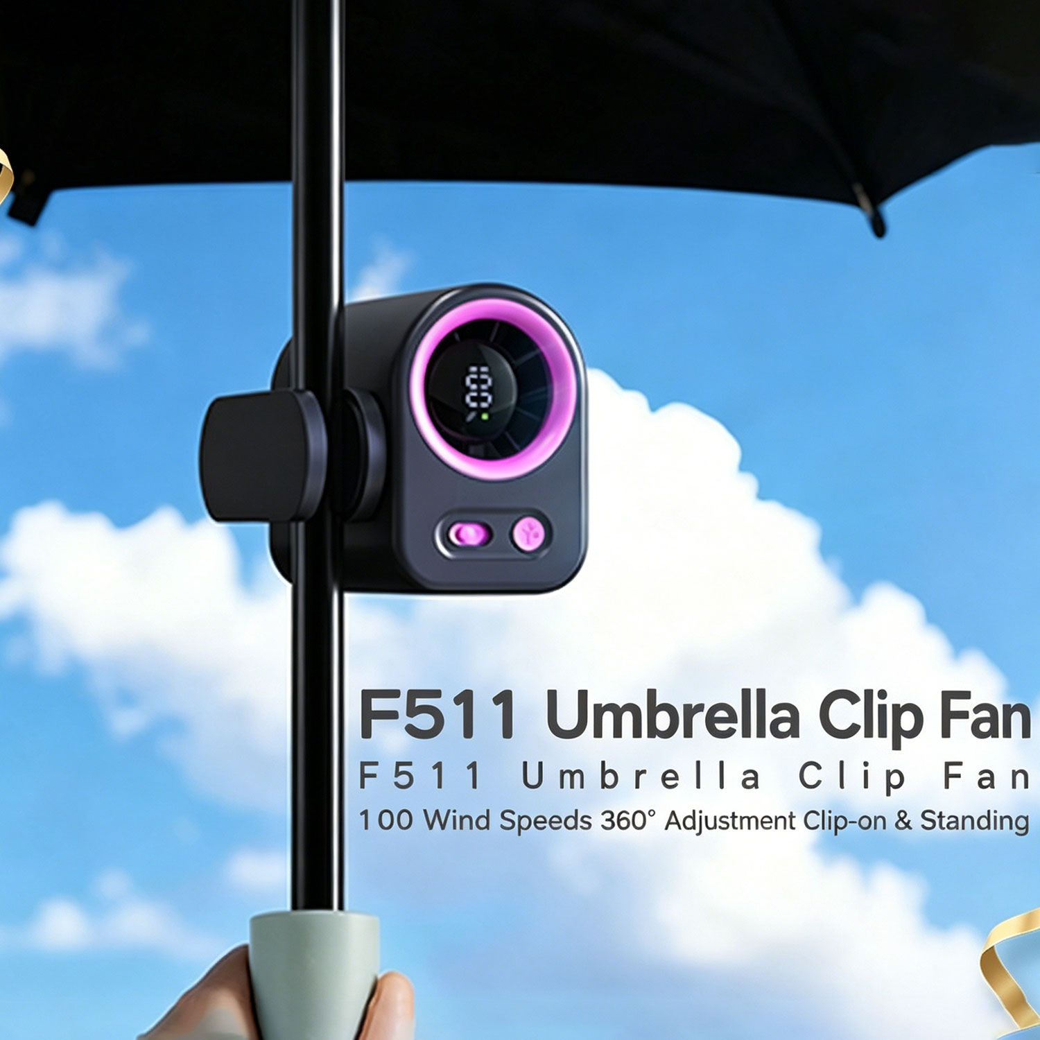 Ventilatore Multifunzione a Cl - Umbrella Led Clip recensione e prezzo